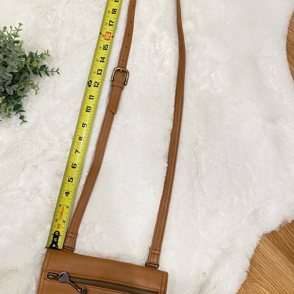 Fossil Brown Leather Crossbody Bag/Purse - Picture 14 of 15